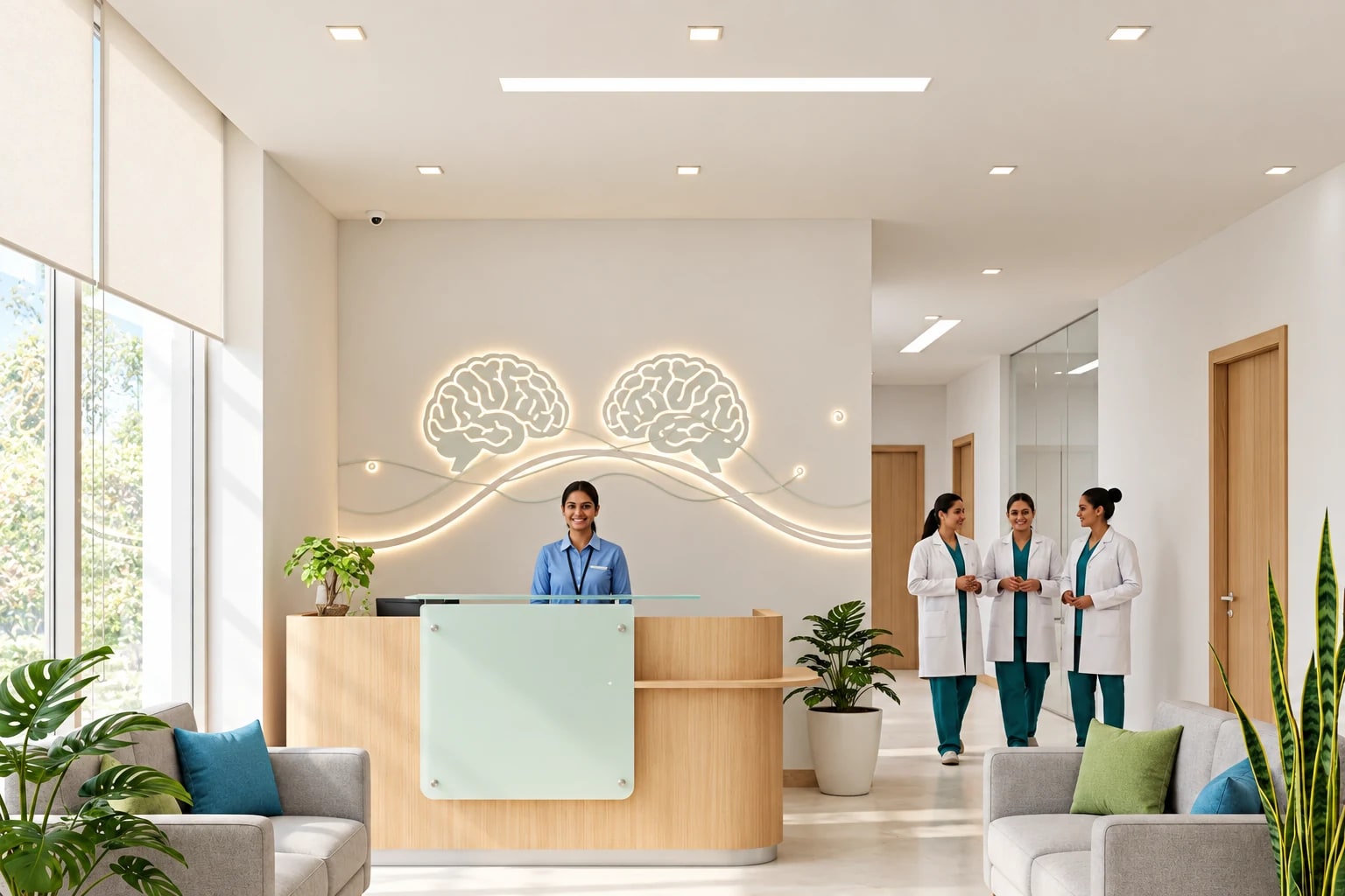 RR Neural Rehabilitation centre reception